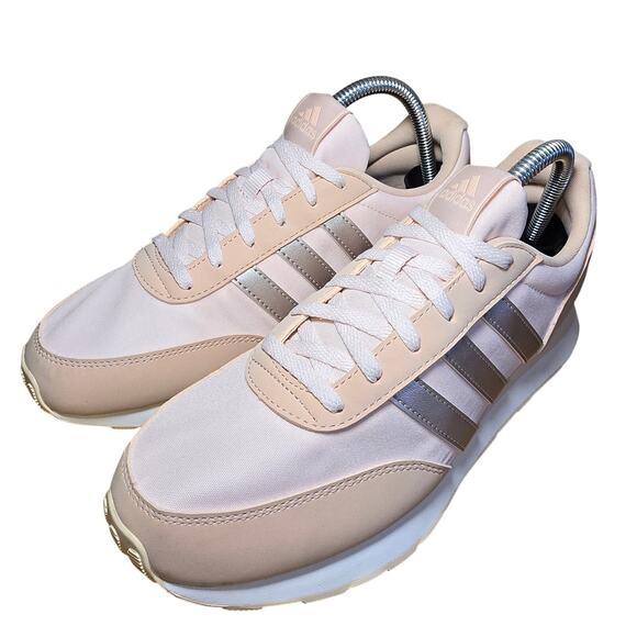 NEW Adidas Run 60s 3.0 Womens Classic Retro Fashion Sneakers Trainers Sz 7.5 - Picture 4 of 8